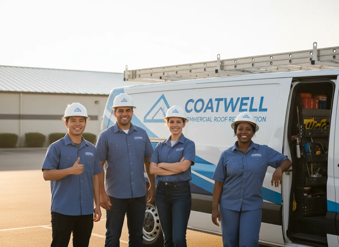 Commercial roof coating company in Bruno, NE